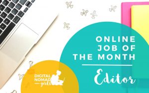 Online Job of the month Editor featured image