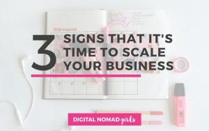3 Signs that it's time to Scale Your Business Feat Image